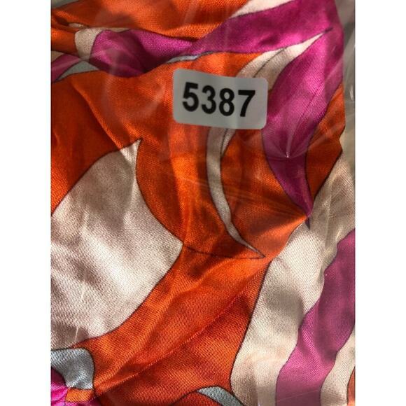 DELFI Collective Rory Dress Psychedelic Print Sleeveless Cocktail Slip Midi M - Picture 9 of 9